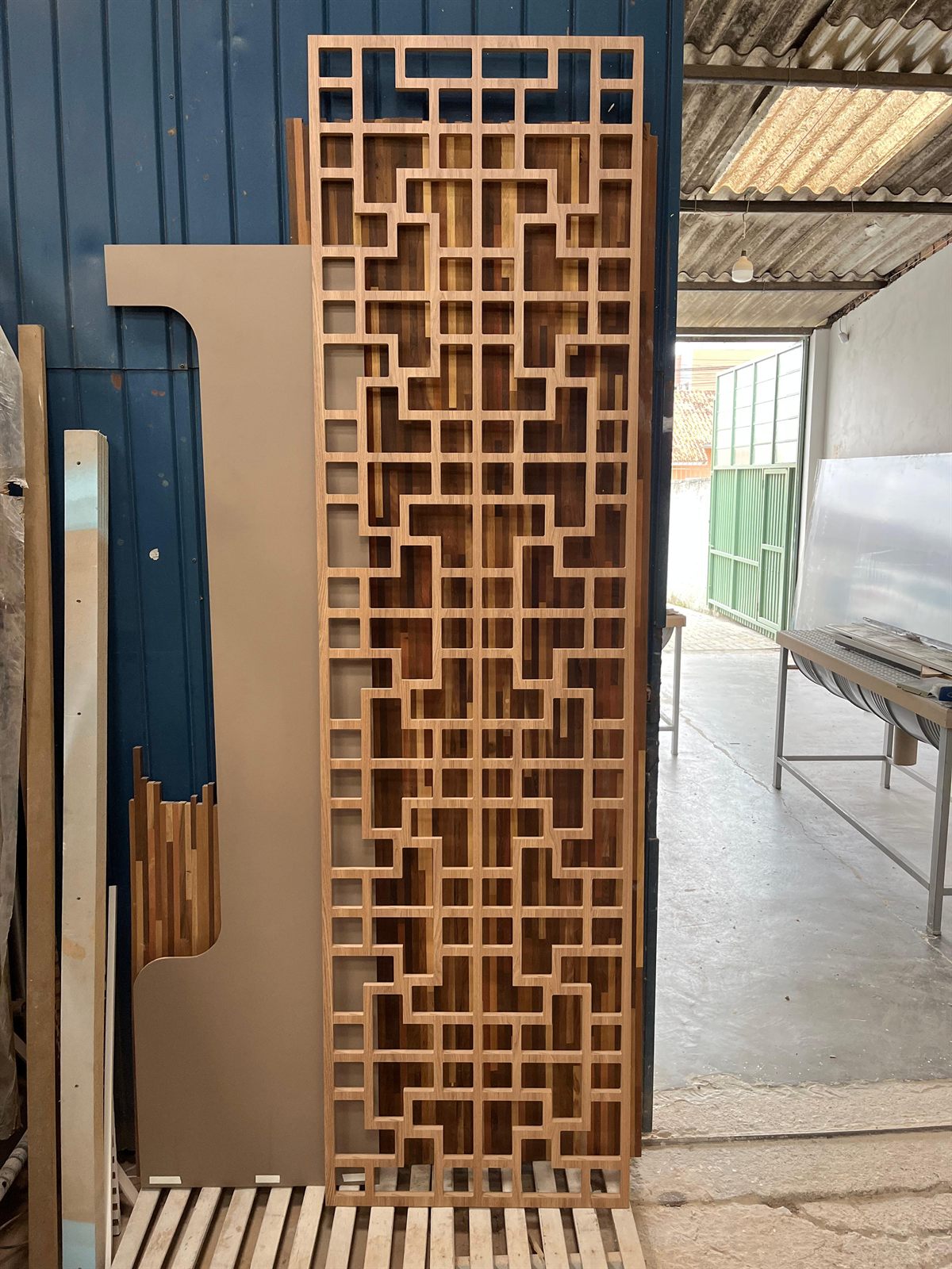 Painel usinado pela Walesko — 2
