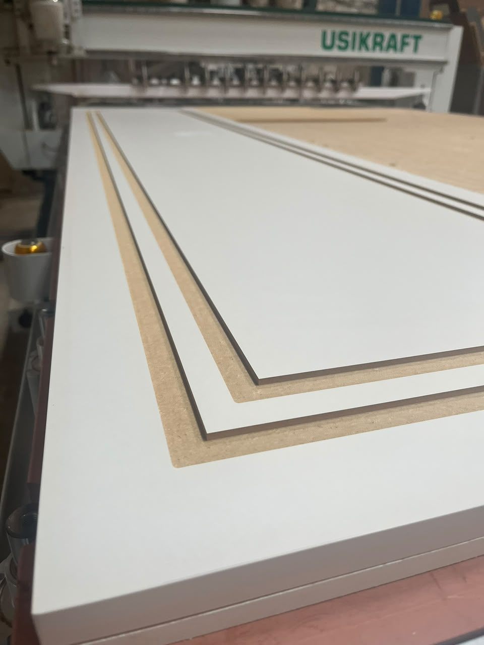 Painel provençal usinado pela Walesko — 2